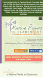 Mobile Screenshot of nativeplants.ca